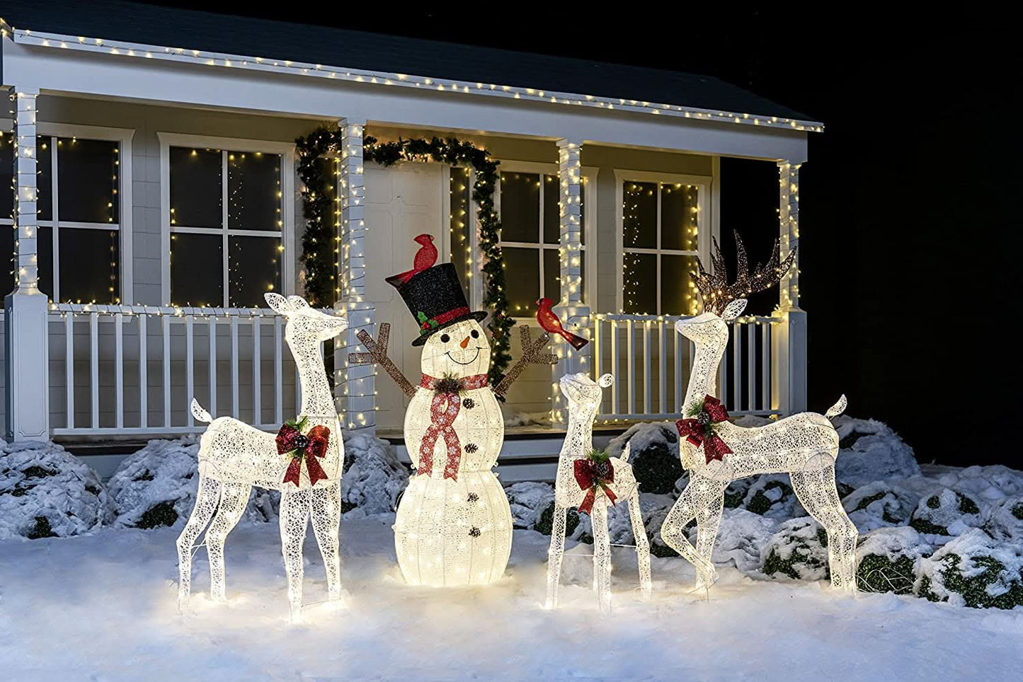 1.52m LED Light-Up Reindeer