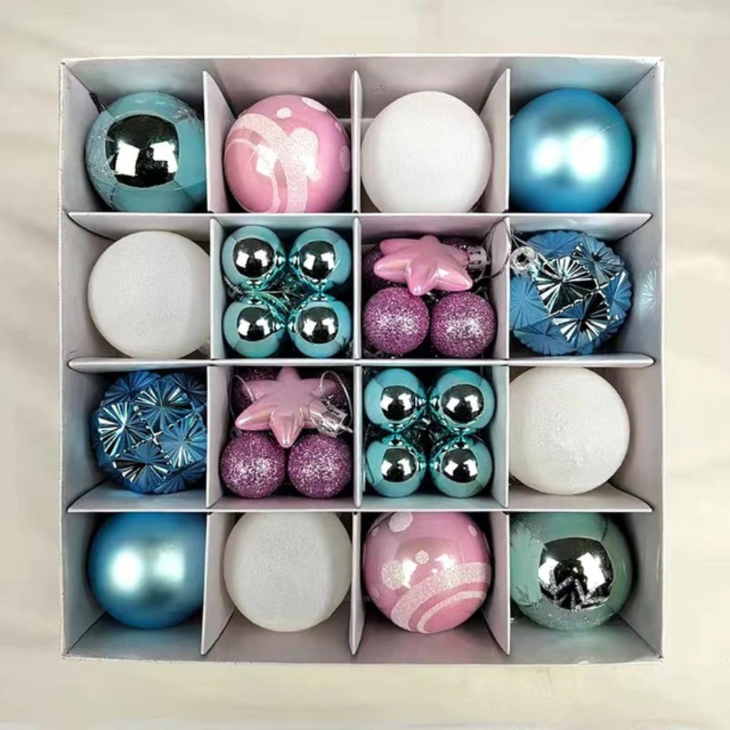 Christmas Ball Ornament Set – 42pcs