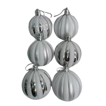 Kit of 6 Christmas Baubles 6cm – Festive Decorations