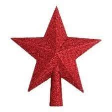 Golden Star Christmas Tree Topper – 20cm