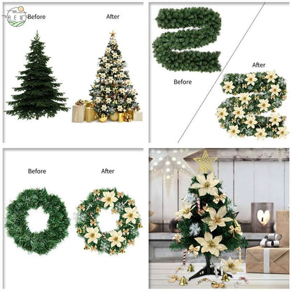 Christmas Tree Decoration Set – 120 Pieces