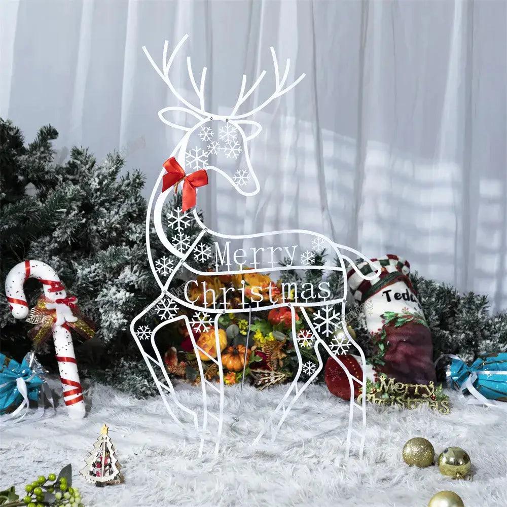 Illuminated Christmas Reindeer – Set of 3 (Dual Voltage)